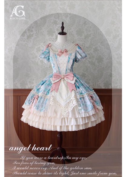Alice Girl - Angel Heart - Sweet Lolita Bow Accessories