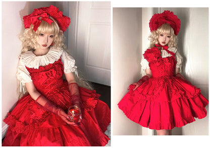 Dark Star Island - Halloween Gothic Lolita JSK Short Lolita Jumper Dress