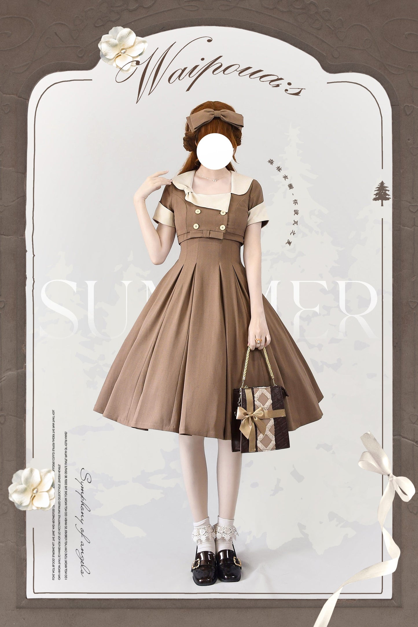Forest Wardrobe - Waipowa Summer - Elegant and Vintage Lolita Dress