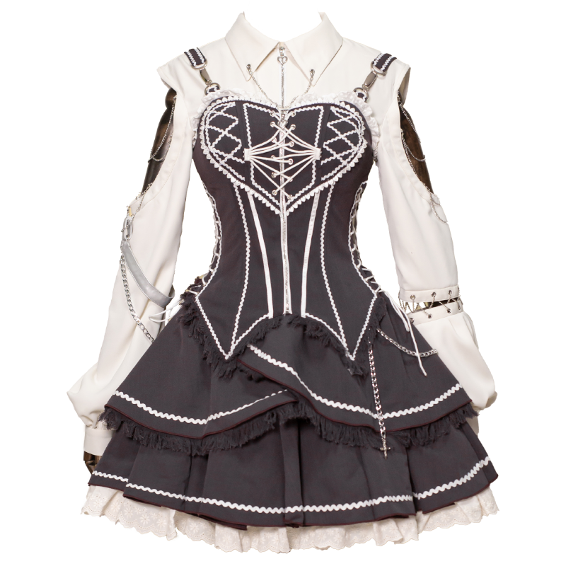 OCELOT - Love Affairs - Sweet Lolita Bodice Set Spicy Cowgirl Dress Set