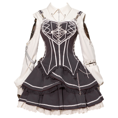 OCELOT - Love Affairs - Sweet Lolita Bodice Set Spicy Cowgirl Dress Set