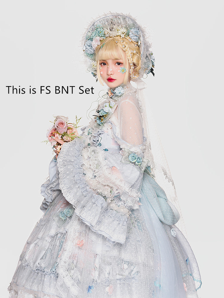 Youpairui - Sylph - Classic Lolita Tea Party Green Jumper Dress