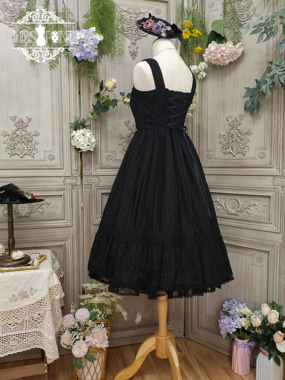 Miss Point - Woody Rose - Retro Classic Lolita JSK