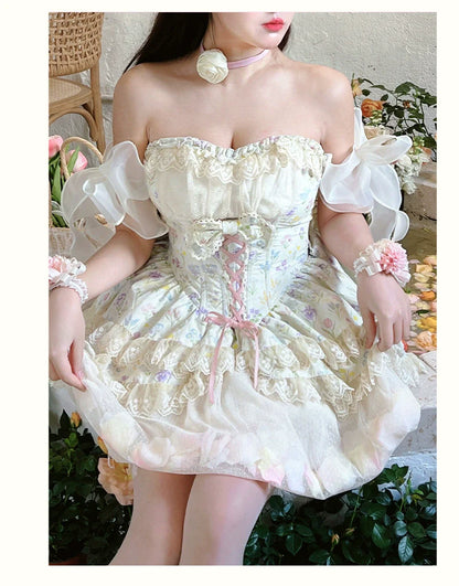 Diamond Honey - Sweet Lolita JSK Dress Sleeveless Dress for Spring Summer
