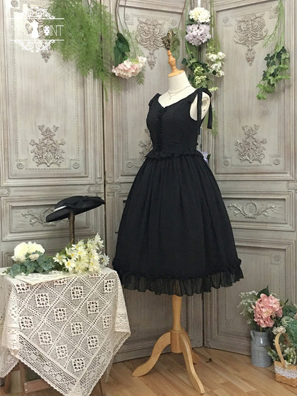 Miss point - Rhine Riverside - French Vintage Chiffon Lolita JSK