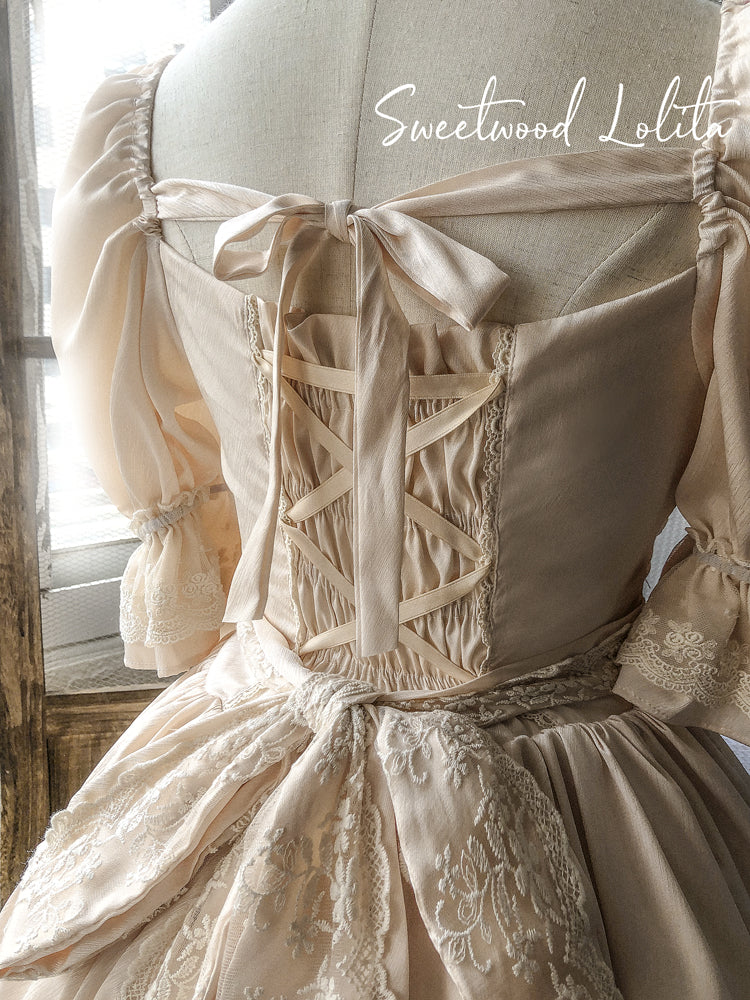 Sweet Wood - CLA Vintage French Lolita OP Dress