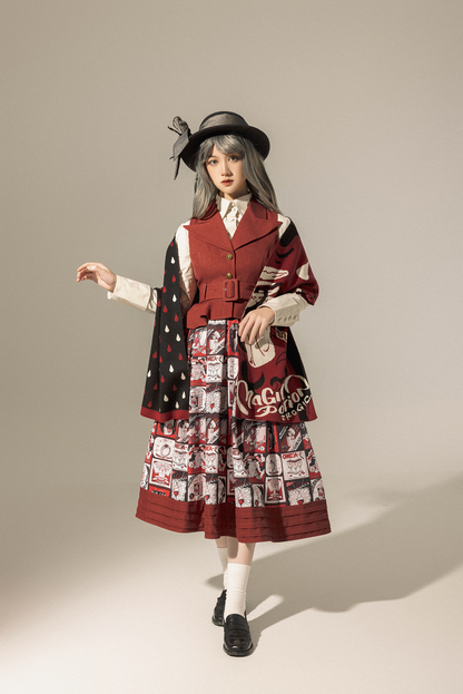 Frogic Studio - Magic Pharmacy - Vintage Lolita Vest Retro High-Waisted Lolita Vest