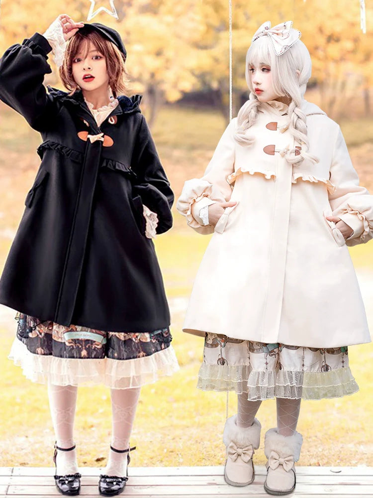Fairy Cat - Sweet Lolita Coat Autumn and Winter Lolita Outwear