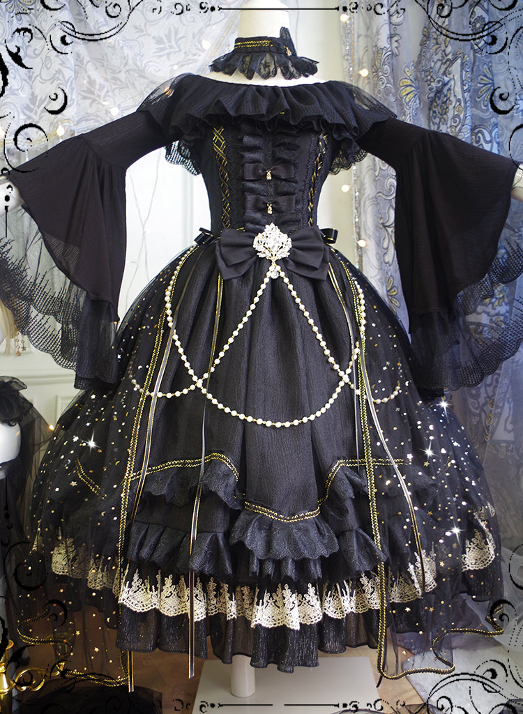 Fairy Tales - Fate Quartet Bridal Lolita Gothic JSK Dress