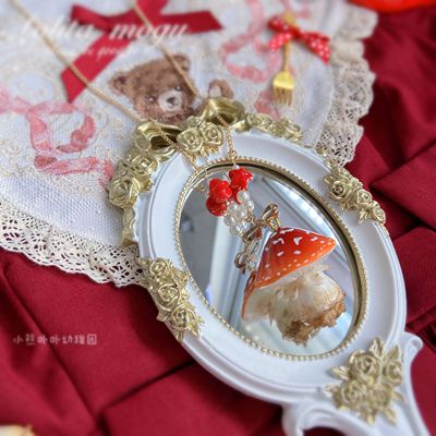 Bear Doll - Handcraft Kawaii Lolita Mushroom Necklace