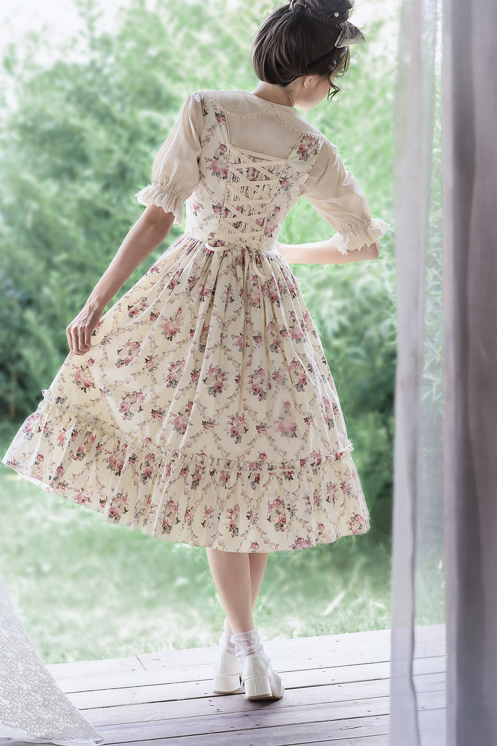 Miss Point - Happy Summer - Elegant Lolita Floral JSK Dress