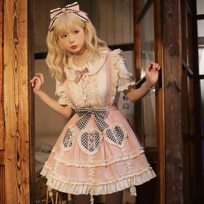 Eieyomi - Kawaii Lolita Summer SK and Blouse