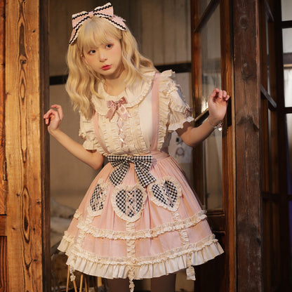 Eieyomi - Kawaii Lolita Summer SK and Blouse