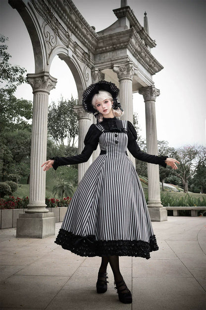 Miss Point - Classic Lolita JSK Customized Stripe Lolita Dress