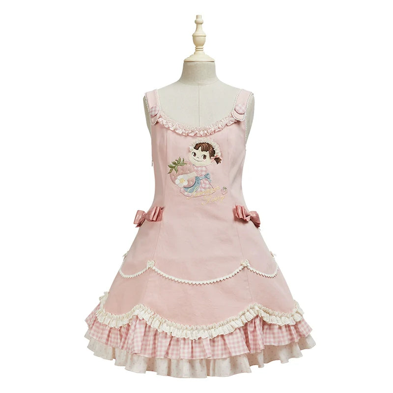 Summer Fairy - IP Collab Kawaii Lolita Dresses OP Home Wear Salopette Cardigan SK
