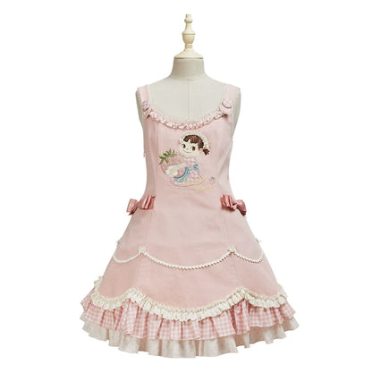 Summer Fairy - IP Collab Kawaii Lolita Dresses OP Home Wear Salopette Cardigan SK