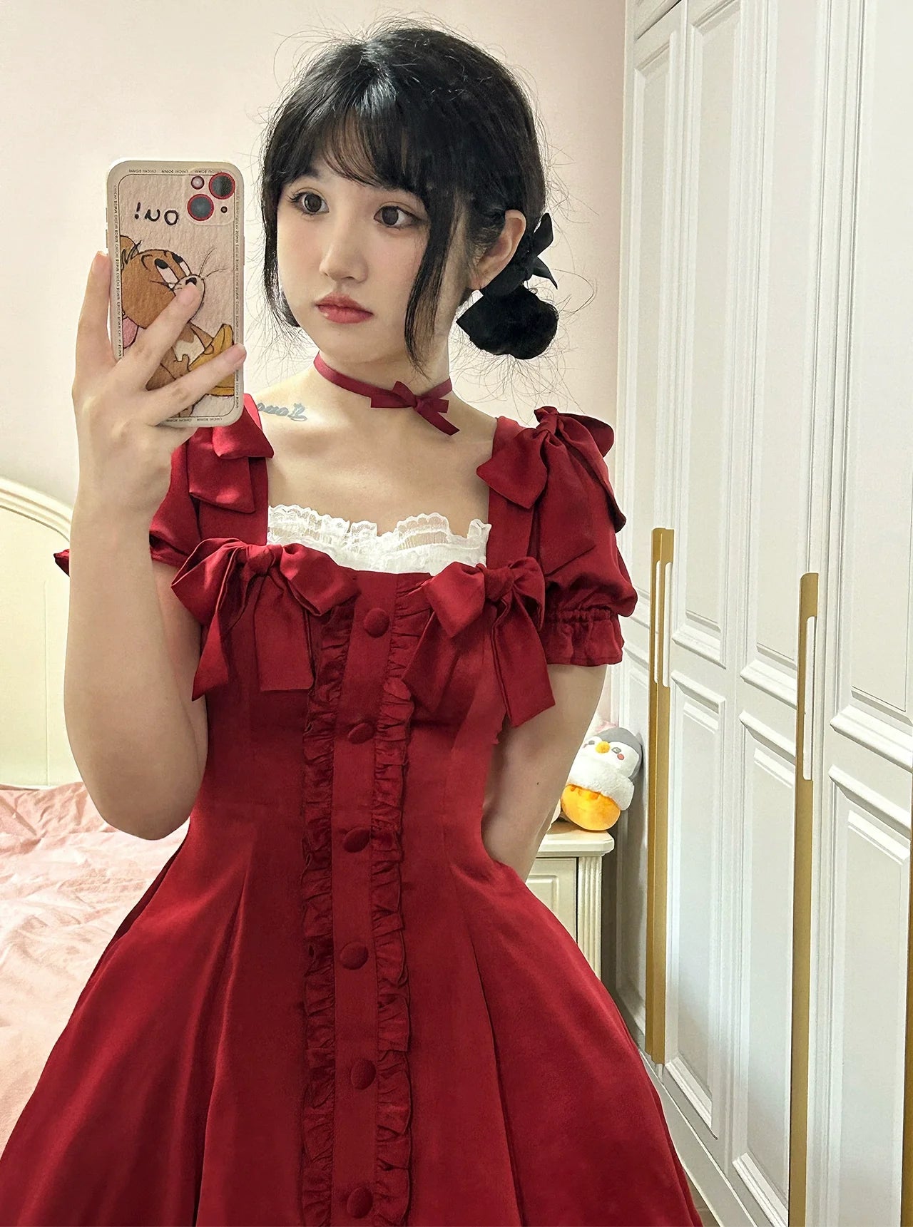 Sweet Wood - Plus Size Lolita OP Dress Summer Dress
