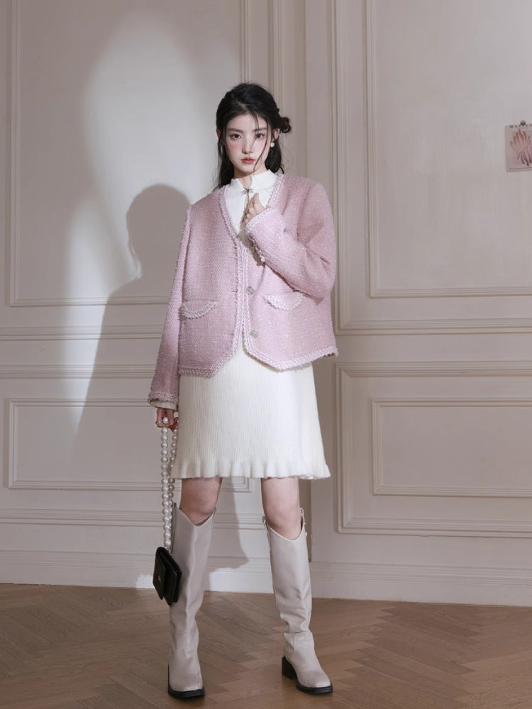 Wool style jacket【s0000005799】