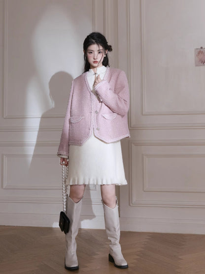 Wool style jacket【s0000005799】