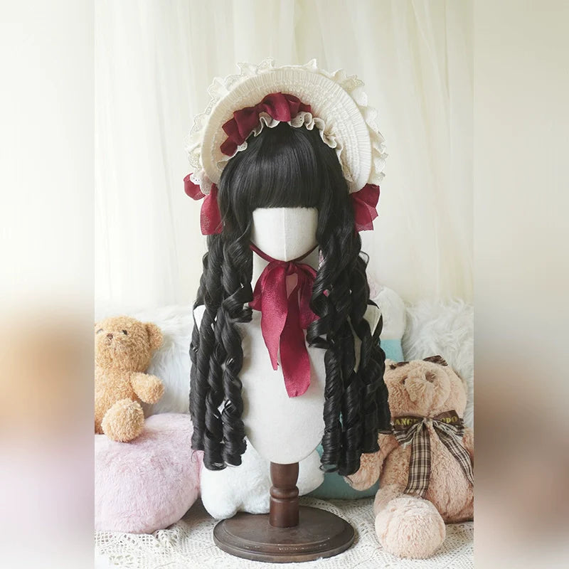 Imperial Tea - Vintage Lolita Wig Doll-Like Elegant Hair