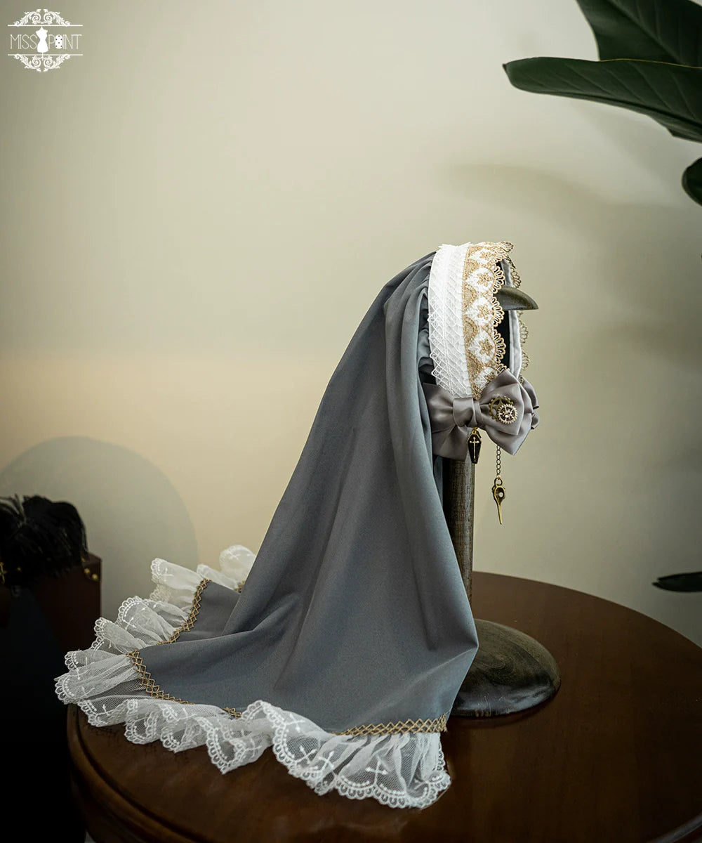 Miss Point - Demon Hunter's Diary - Lolita Accessories Hat KC Necklace Brooch Waistband