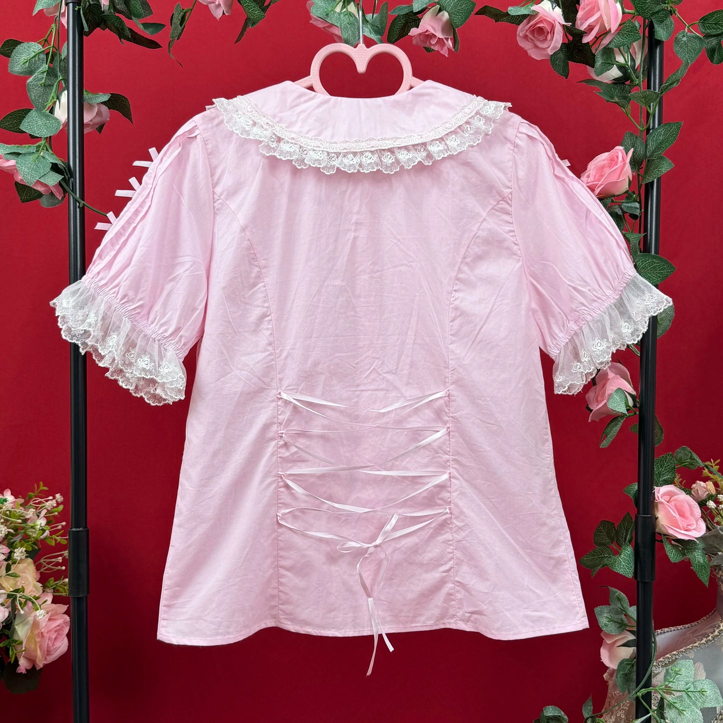 DMFS Lolita - Lanxin Shirt - Cotton Sweet Lolita Lace Blouse
