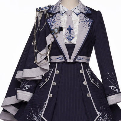 Youpairui - Sheffield - British Style Lolita JSK Set