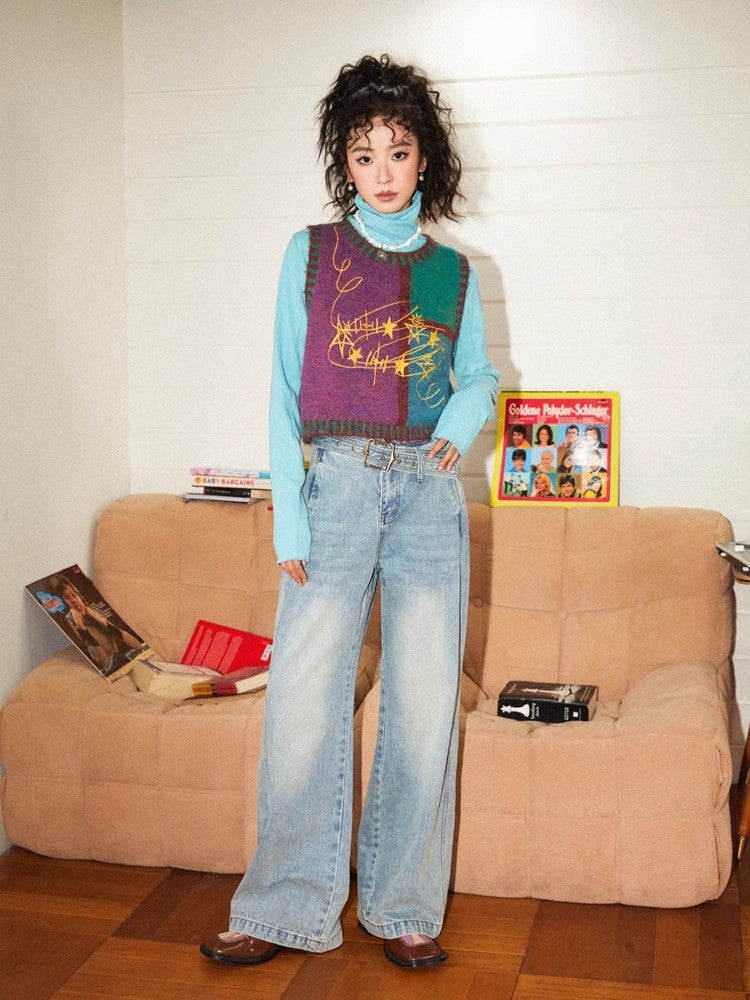 Turtleneck wool knit【s0000010369】