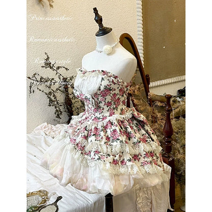 Diamond Honey - Sweet Lolita JSK Dress Sleeveless Dress for Spring Summer