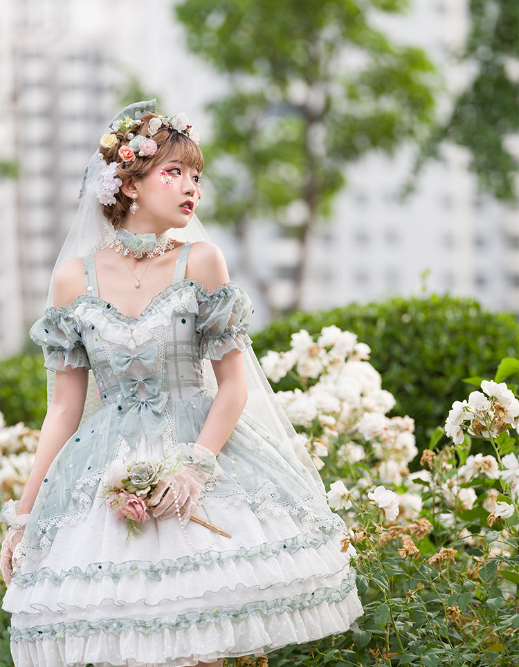 Youpairui - Bucharest - Calssic Lolita Jumper Dress Set