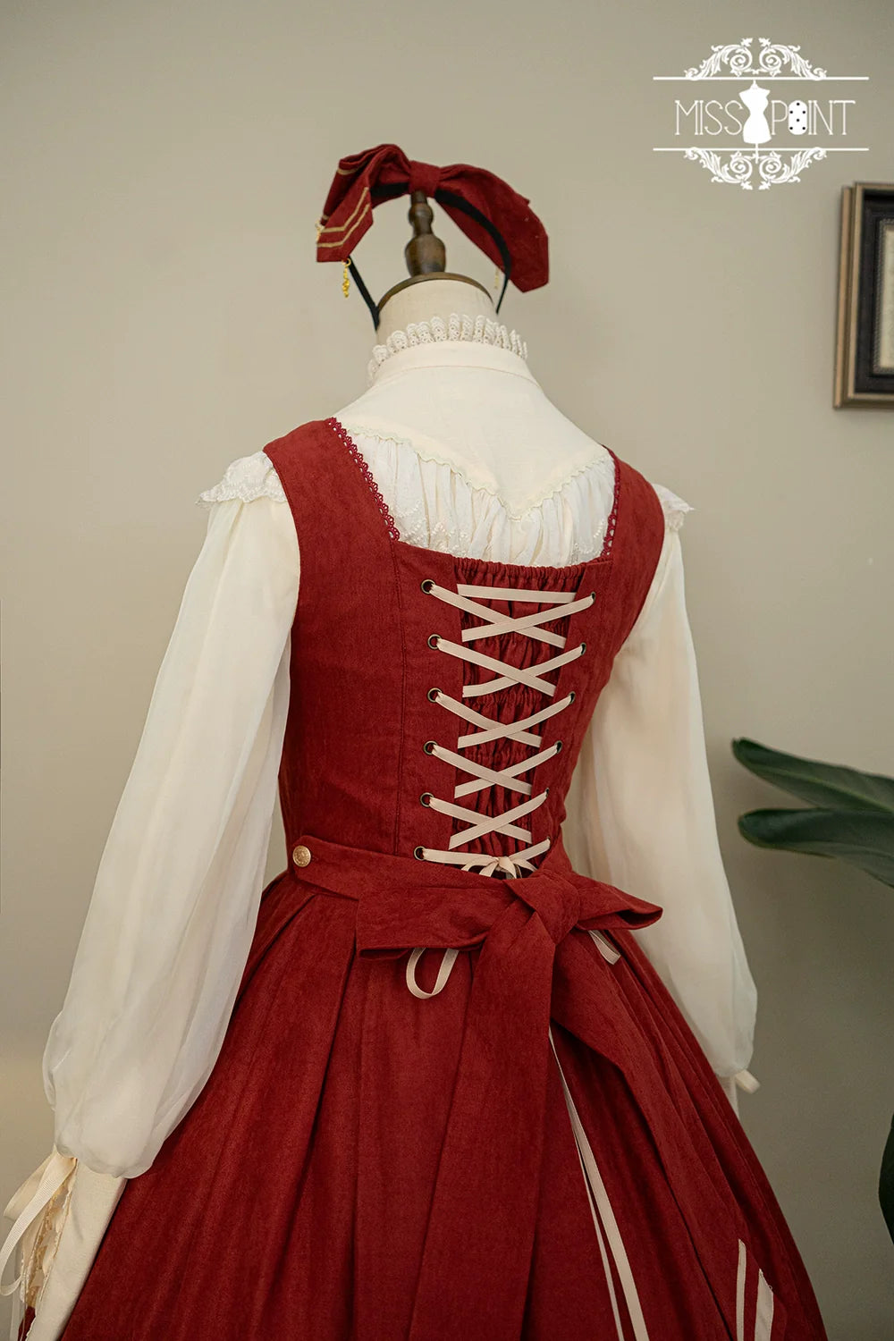 Miss Point - Customized Lolita Jumper Dress - Elegant College Lolita JSK