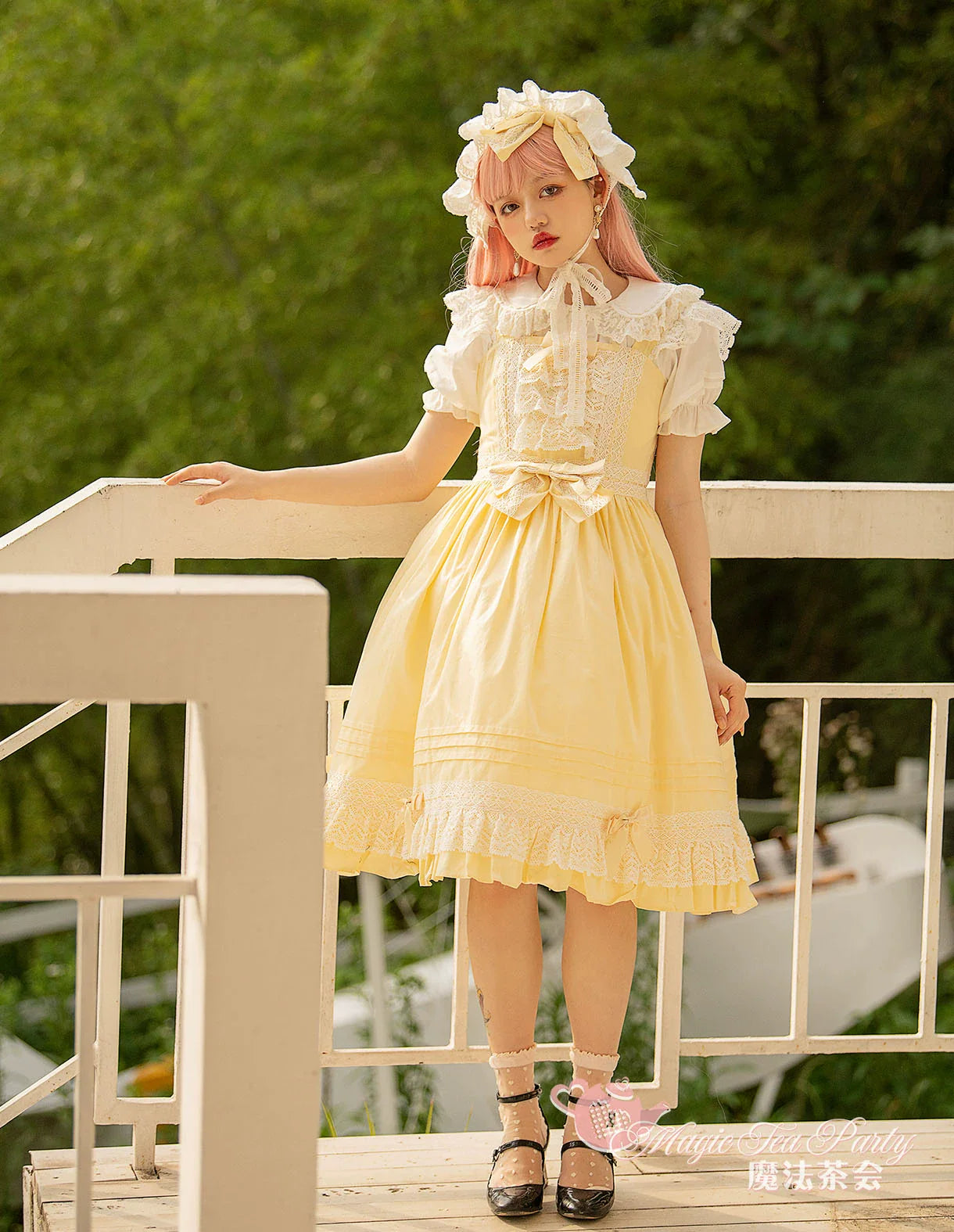 Magic Tea Party - Cute Lolita Jumper Dress Multicolors JSK