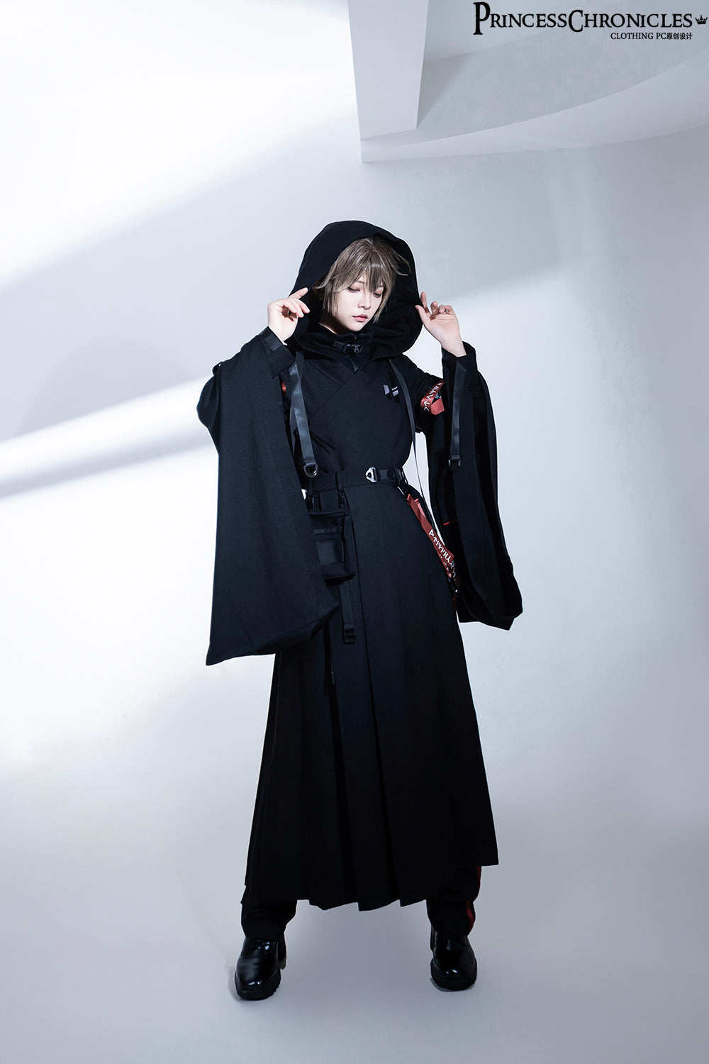 Princess Chronicles - Nameless Blade - Waste Soil Handsome Black Skirt