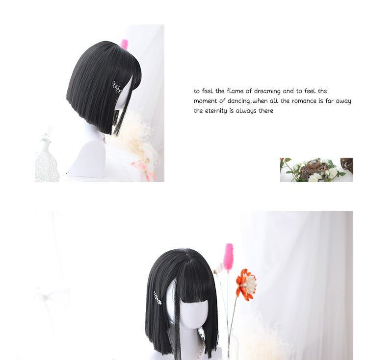 Dalao Home - Hot Sale 35cm Short Straight Lolita Wig