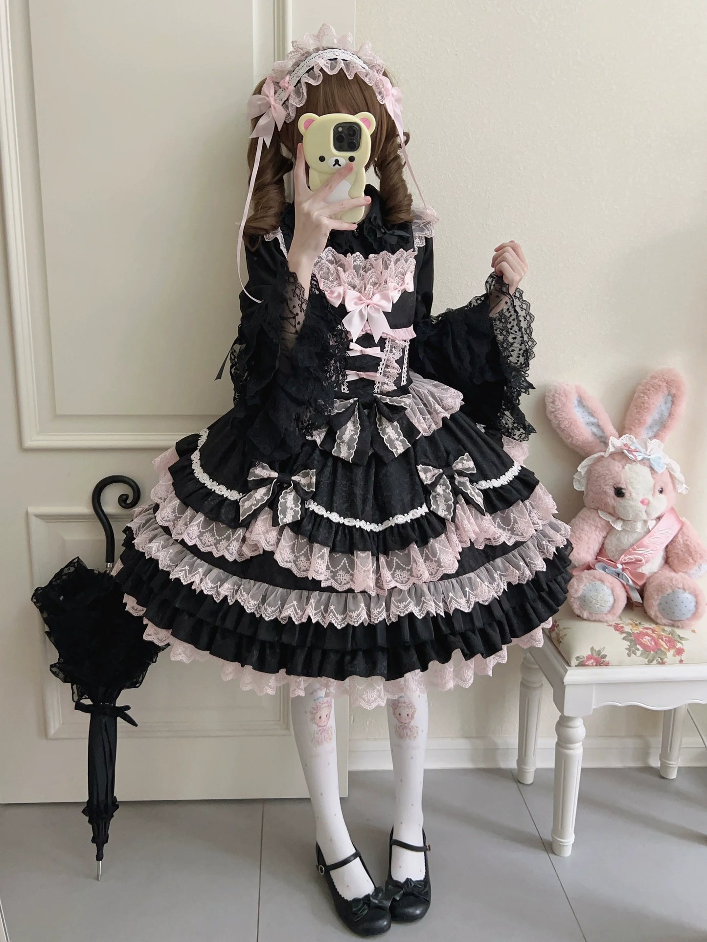 Sugar Girl - Flower Ode - Doll-like Sweet Lolita Jumper Dress