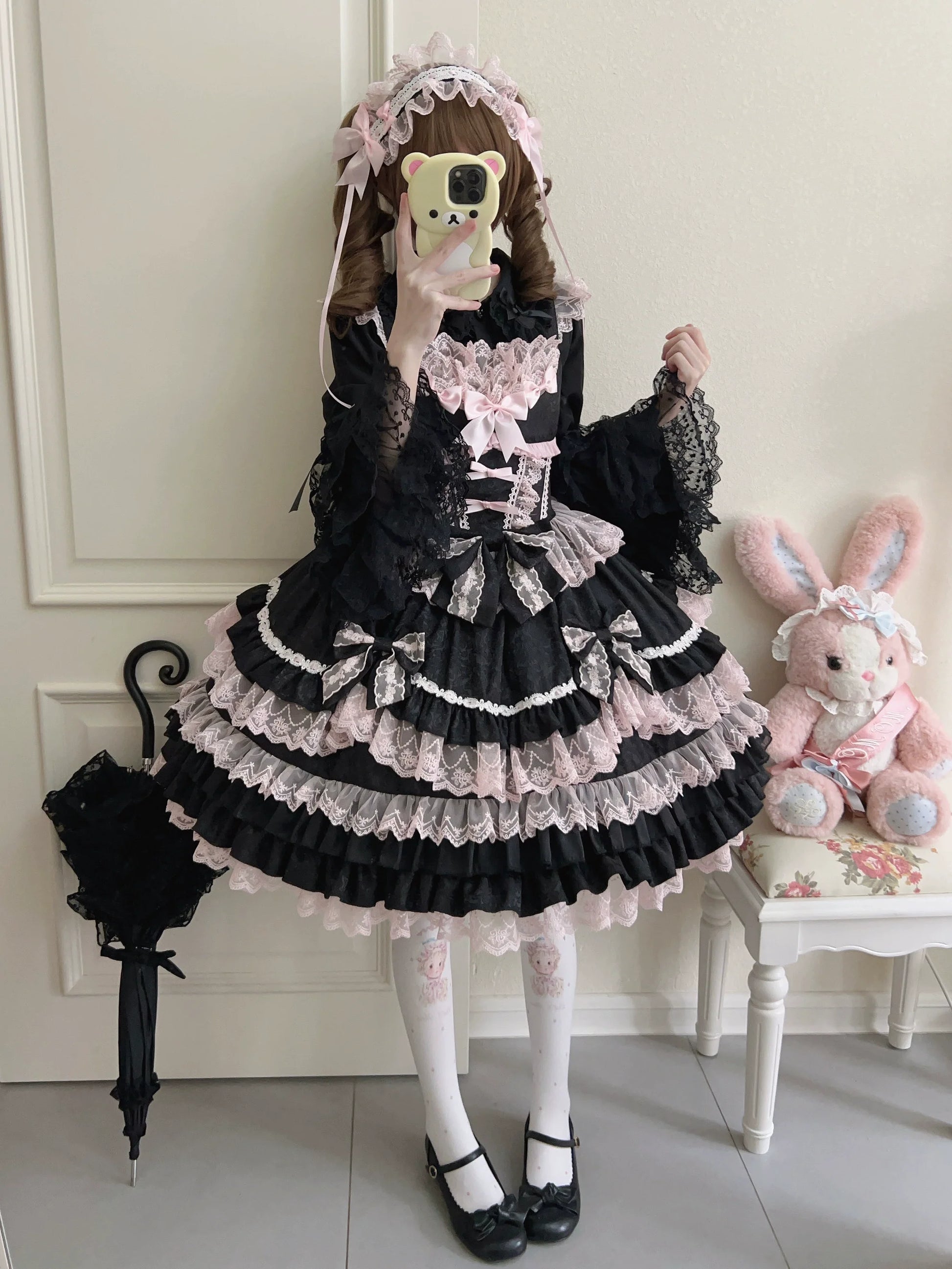 Sugar Girl - Flower Ode - Doll-like Sweet Lolita Jumper Dress