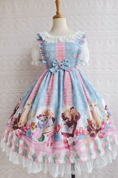 Yilia - Chocolate Cat Lolita JSK Dress