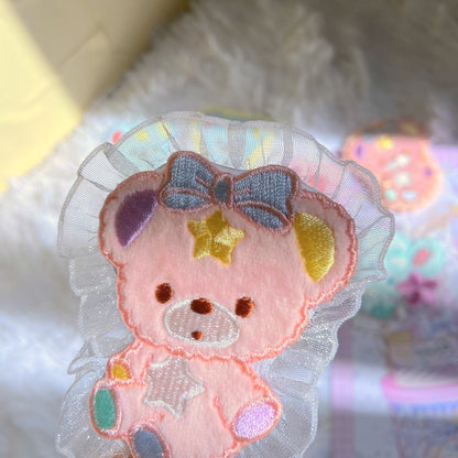 Bear Doll - D&I&T - Cute Lolita Badge and Hair Clip Accessory