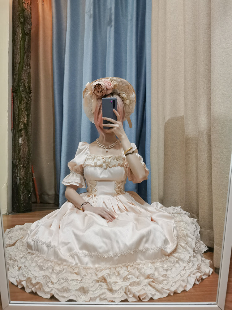 Sweet Wood - CLA Vintage French Lolita OP Dress