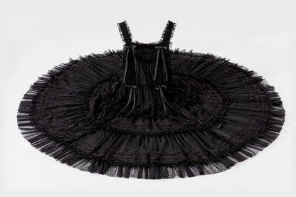 Polyhymnia - Secret Forest - Classic Lolita JSK Dress Multi-layered Dress Summer Gauze Dress