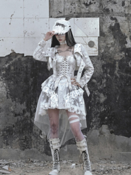 Original punk short jacket【s0000005564】