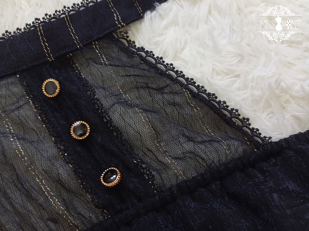 Miss Point - Dusk Bester - Egyptian Lolita Halter Attached Sleeve Blouse