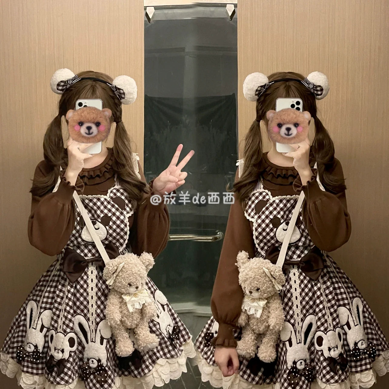 Sissy the shepherd - Sweet Lolita Sweater Autumn and Winter Lolita Innerwear