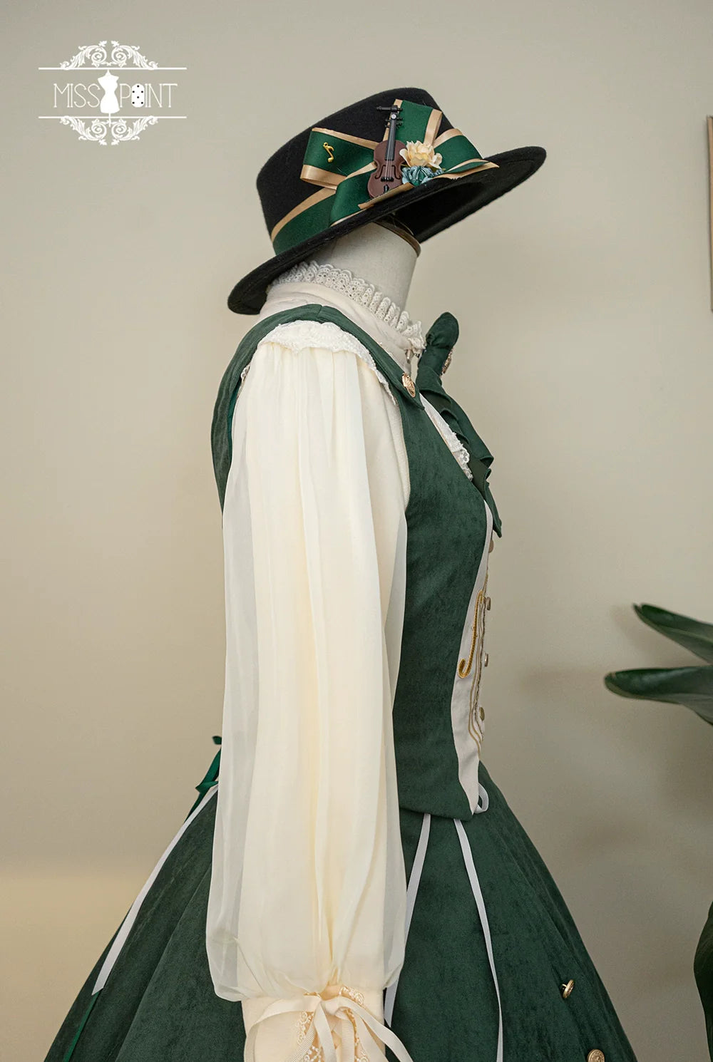 Miss Point - Golden Movement - Elegant Lolita Waistcost Short Vest Customized