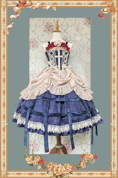 Infanta - Lilith's Cage - Gothic Lolita JSK Dress & Blouse