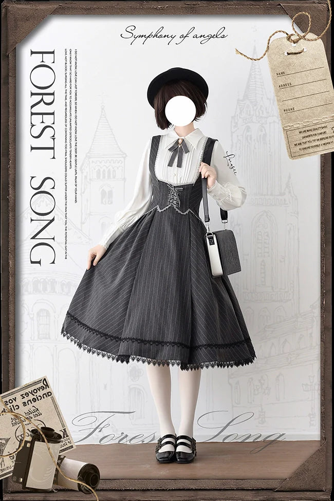 Forest Song - Kleta Manor - Bust-Supporting Classic Lolita JSK Dress