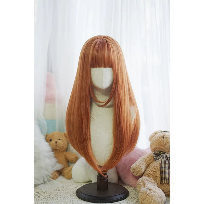 Imperial Tea - Daily Lolita Wig Matte Color Long Wigs