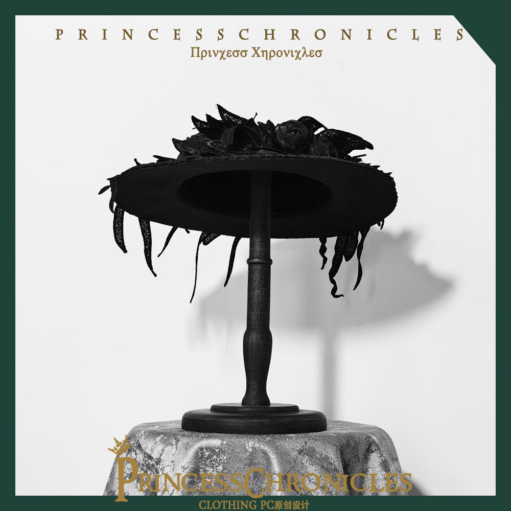 Princess Chronicles - Floating Phantom - Ouji Lolita Hat