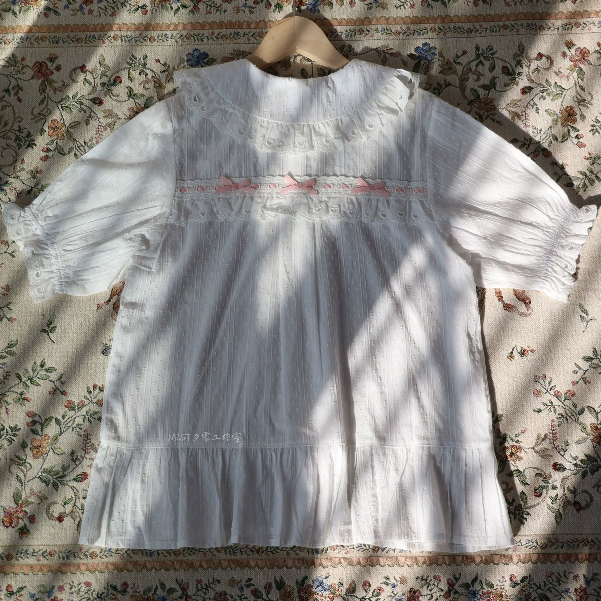 MIST - Cotton Sweet Lolita Blouse, Peter Pan Collar