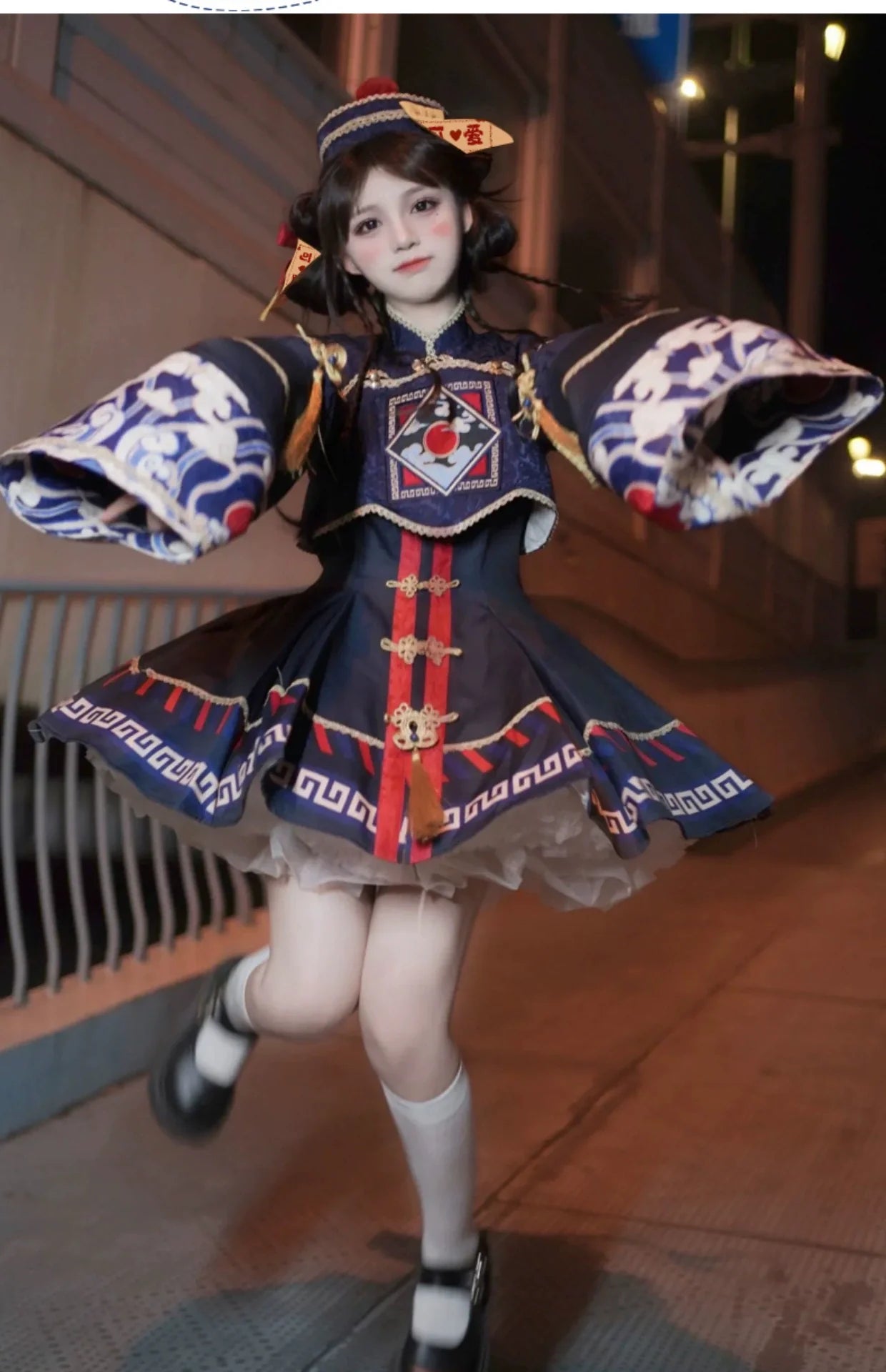 Sakurahime - Little Zombie - Zombie Lolita Jumper Dress Cute Lolita Coat Set